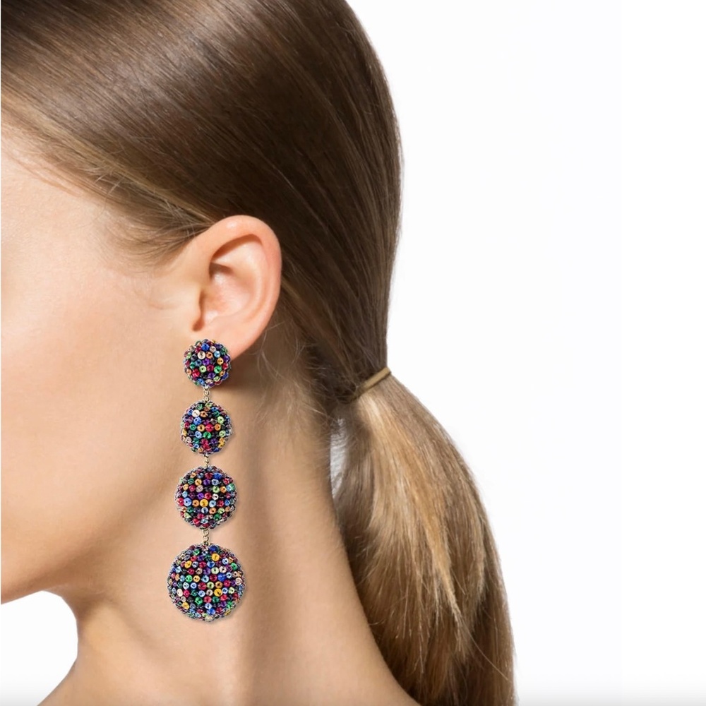 Rebecca De Ravenel's Tutti Earrings New In Box